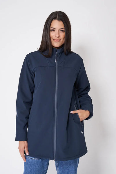 Batela Chaqueta Softshell larga y recta de mujer. Batela Promoción trimestral