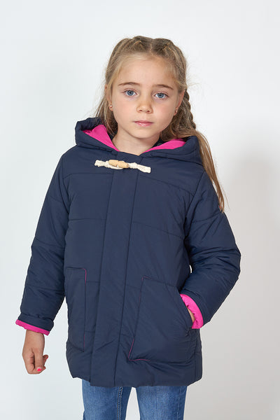 Batela Abrigo acolchado con capucha para niña o niño. Batela Ofertas especiales