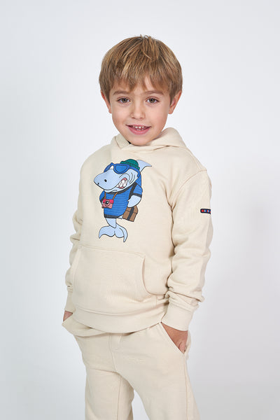 Batela Sudadera con capucha tiburón Rebajas