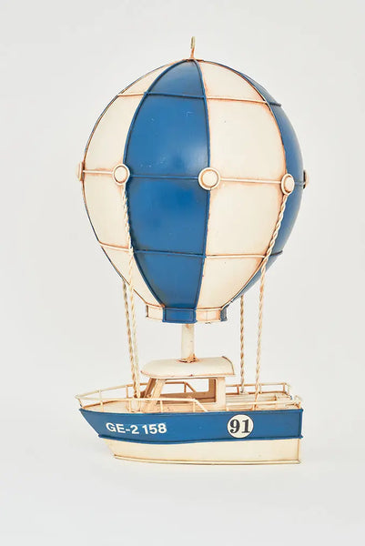 Batela Globo con Barca de Metal Grande para Colgar: Decoración