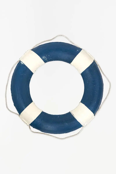 Batela Salvavidas de barco vintage. Decoración náutica