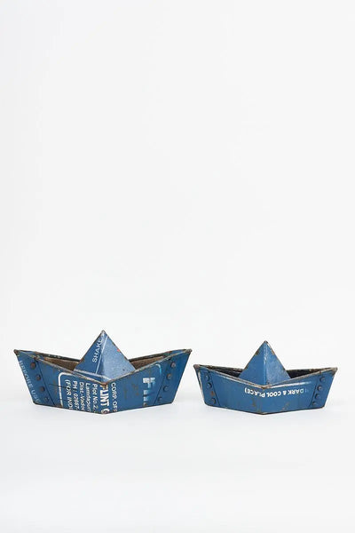 Batela Set de 2 barcos de metal horigami - Batela Limitado a 3 días