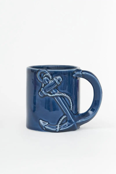 Batela Taza ancla en relieve de cerámica - Batela