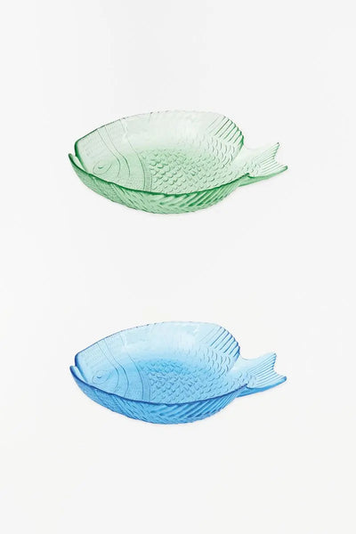 Batela Ensaladera de cristal pez grande - Batela Descuento por venta flash