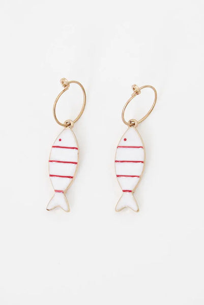 Batela Pendientes con forma de pez: un toque náutico y elegante Tienda