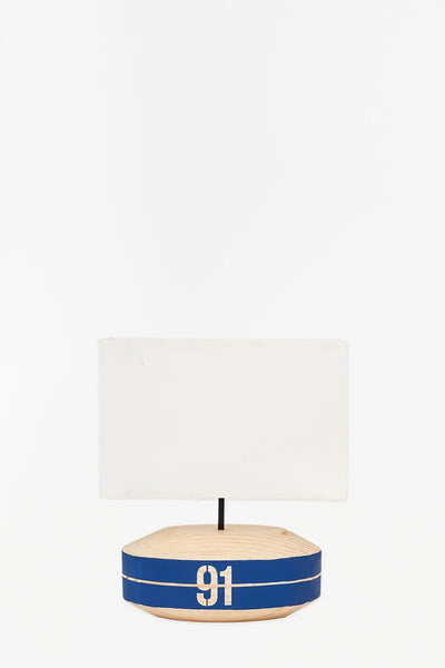 Batela Lámpara de mesa redonda forma de boya. Decoración náutica