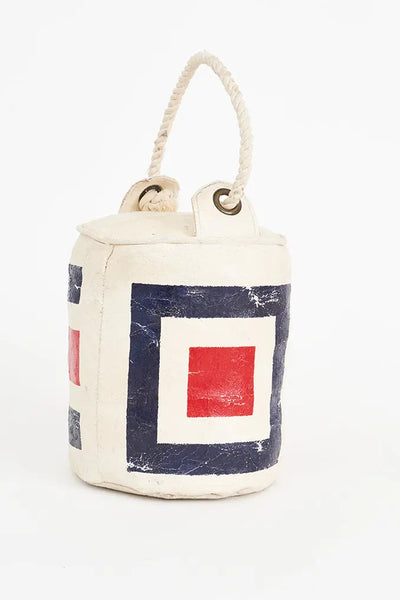 Batela Tope de Puerta con Bandera Náutica - Estilo Marinero