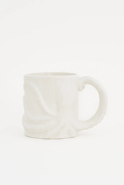 Batela Taza de Cerámica con Tentáculo de Pulpo en Relieve ÚLTIMAS EDICIONES