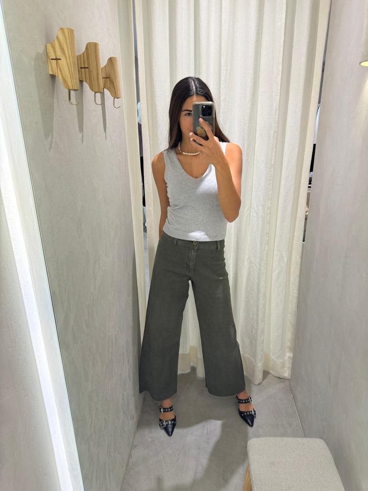 Camille Amsterdam Grey Knitted Top Ofertas