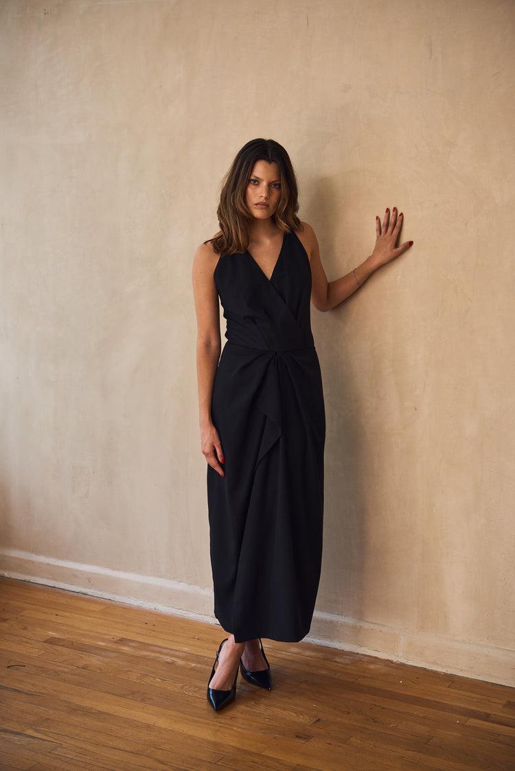 Camille Tokyo Black Dress Rebajas de fábrica