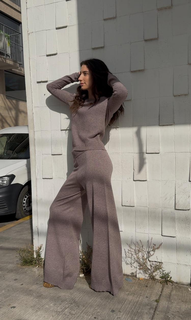 Camille Geneva Mocha Sweater Ofertas