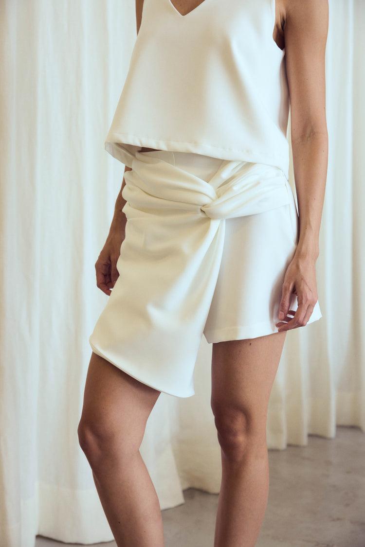 Camille Miami White Skort En línea