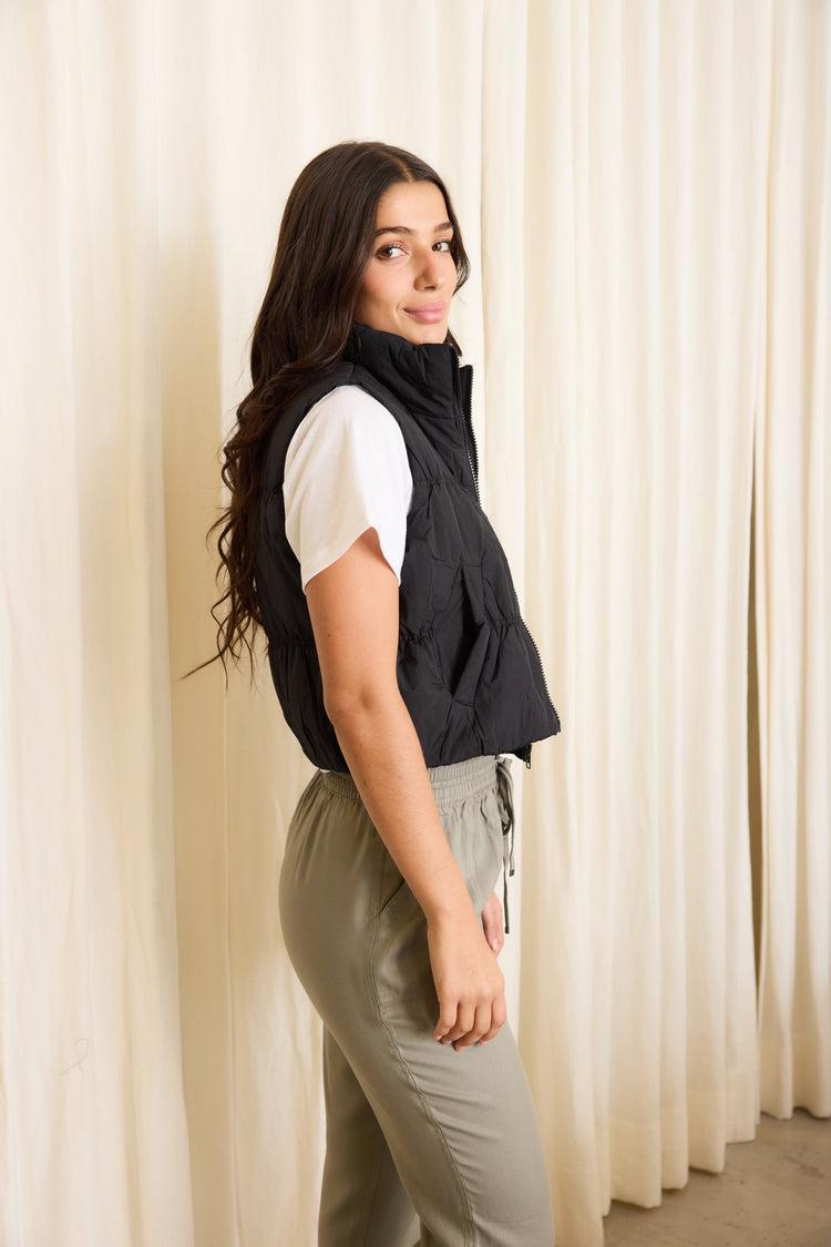 Camille Oslo Black Vest Tienda