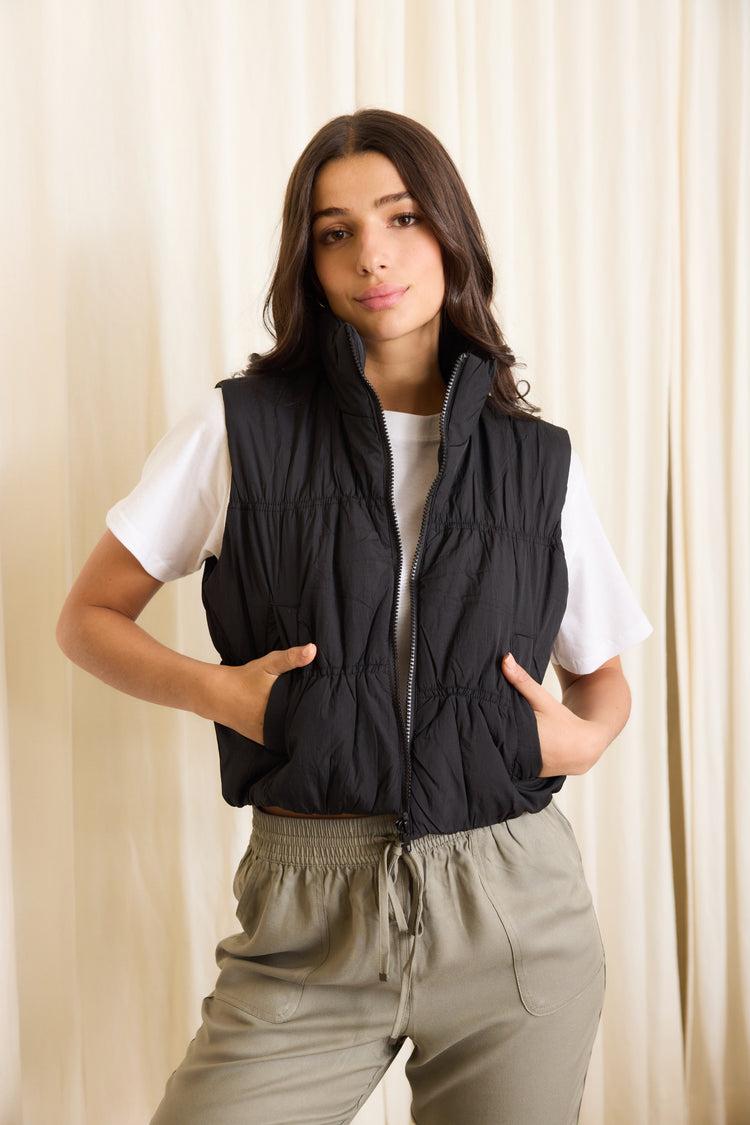 Camille Oslo Black Vest Tienda