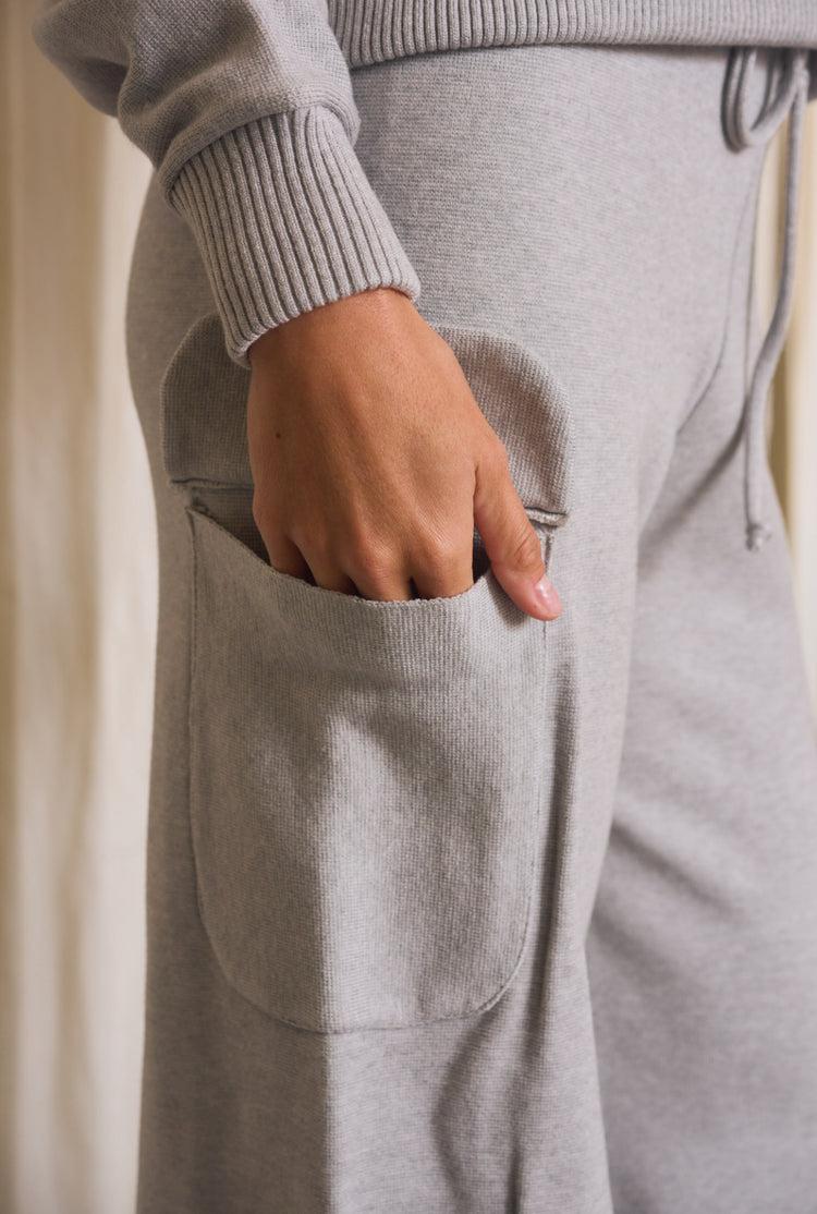 Camille Kenya Grey Cargo Pants Precio ultrabajo