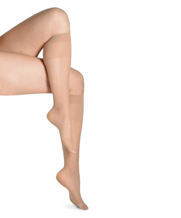 Cecilia de rafael New Caly 15 – 15 Den – Calcetines transparentes antipresión – Sobre de 2 pares Gran oferta