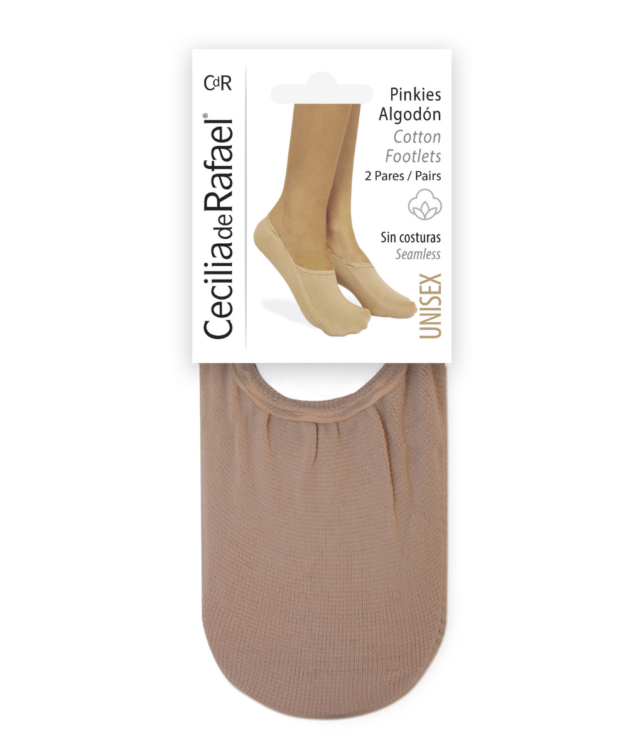 Cecilia de rafael Pinkies Algodón – Unisex – Salvapies – Sobre de 2 pares Los más vendidos
