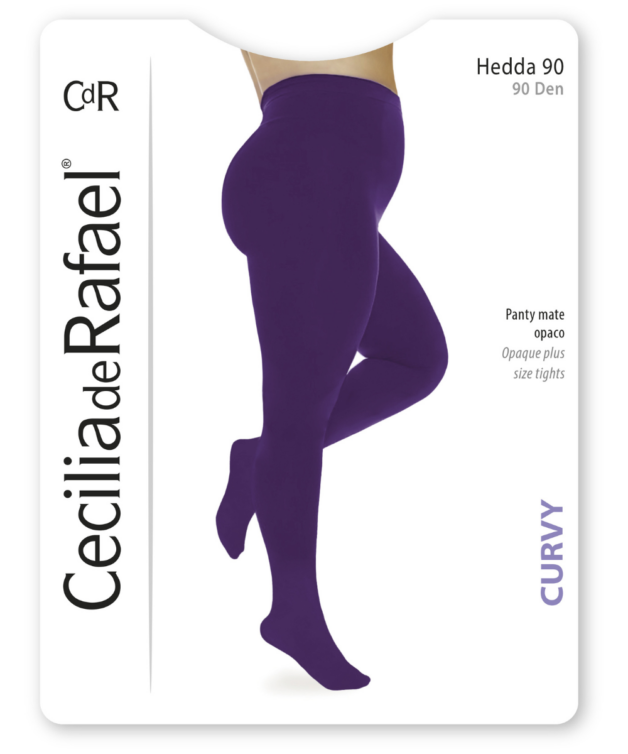Cecilia de rafael Hedda 90 – 90 Den – Panty opaco curvy Outlet