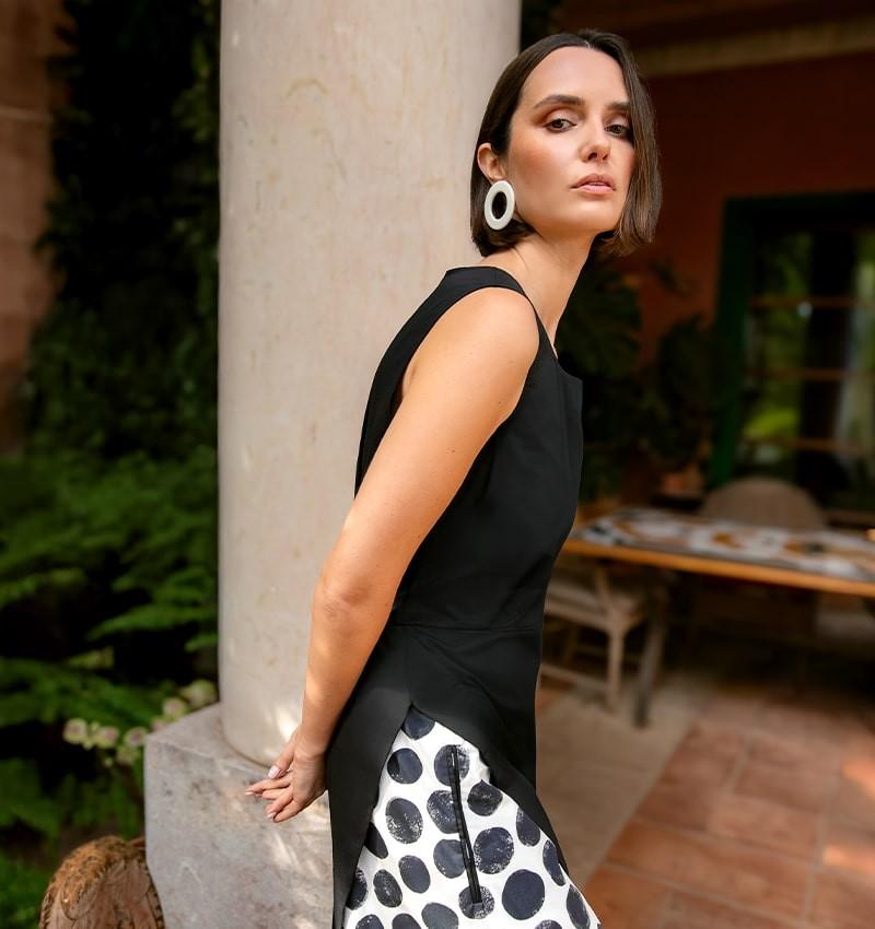 Chie mihara VESTIDO DALIA NEGRO Promoción trimestral