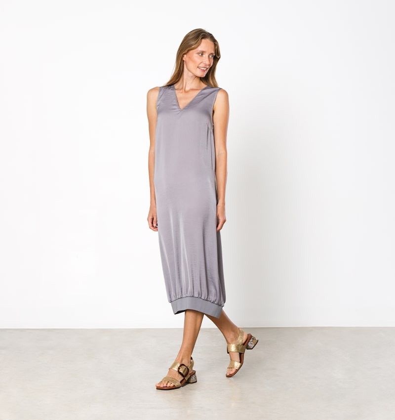 Chie mihara VESTIDO DANZA GRIS Superdescuento