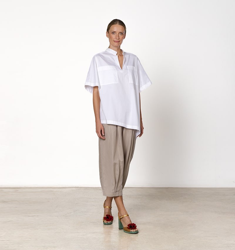 Chie mihara TOP TIARE BLANCO Ofertas de temporada