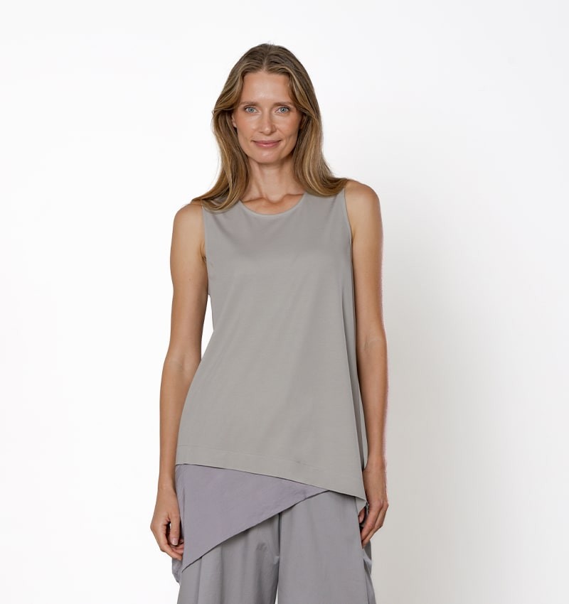 Chie mihara TOP TOYA GRIS Rebajas de fin de temporada