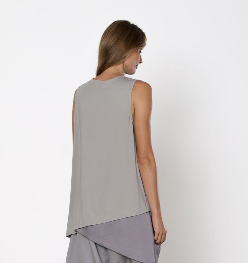 Chie mihara TOP TOYA GRIS Rebajas de fin de temporada