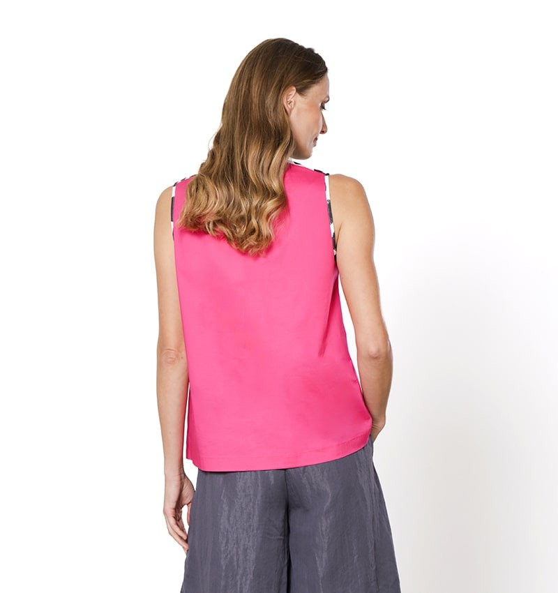 Chie mihara TOP TALA FUCSIA Rebajas de fábrica