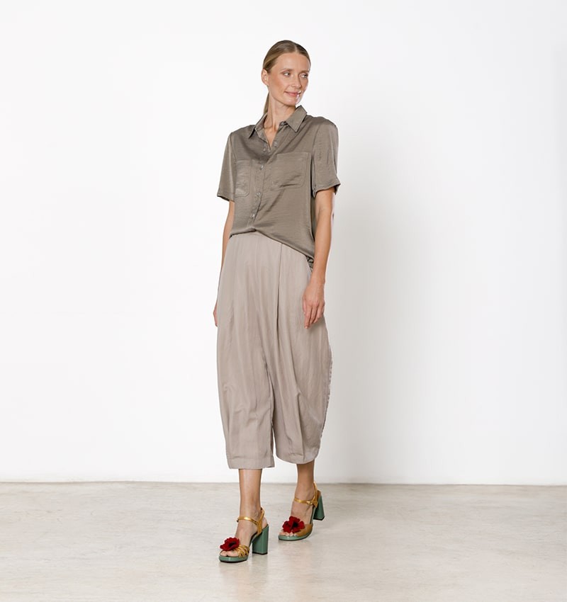 Chie mihara TOP TELMA VERDE Rebajas top