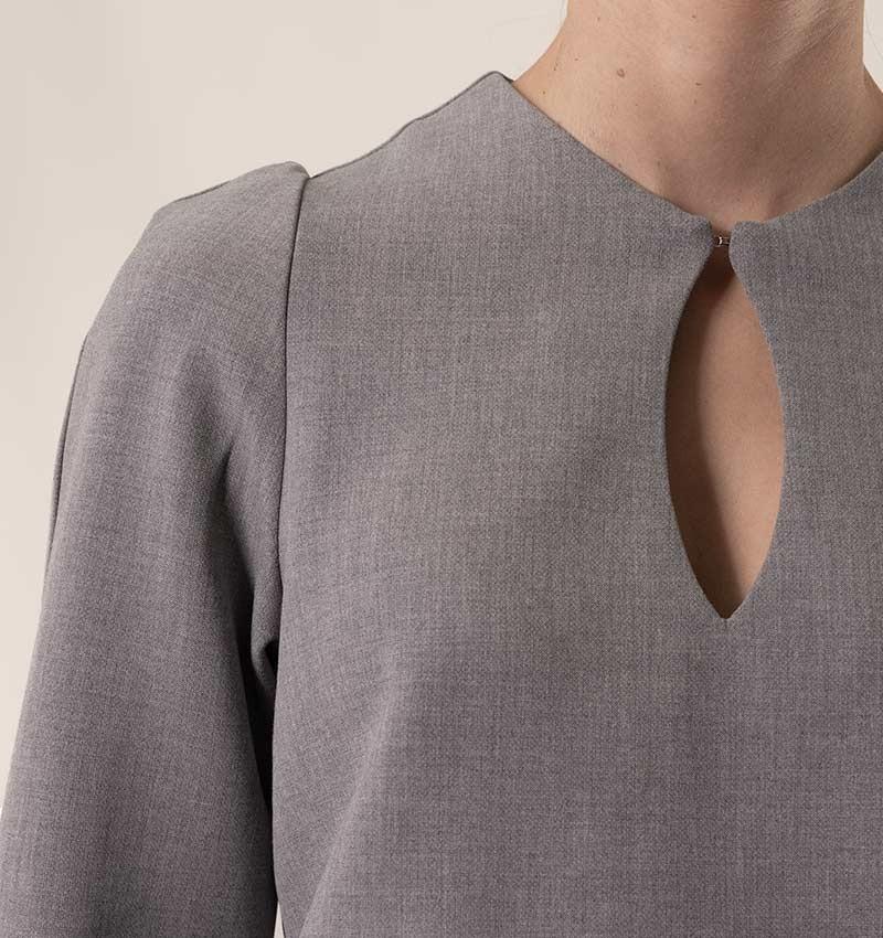 Chie mihara TOP BABI GRIS Solo queda un día