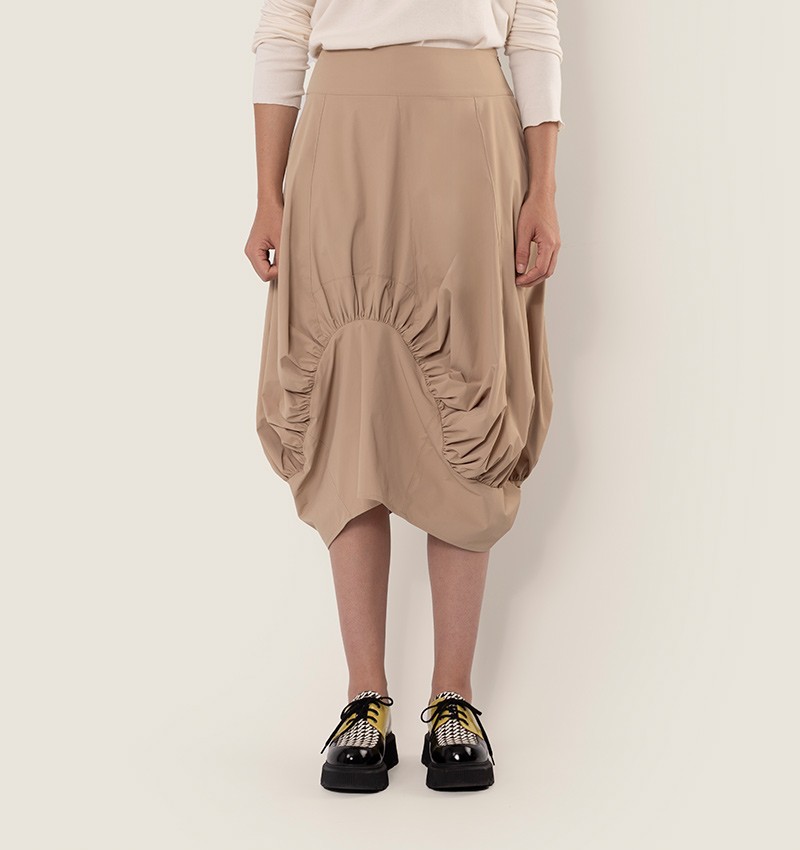 Chie mihara FALDA SKIM MARRON CLARO Grandes descuentos