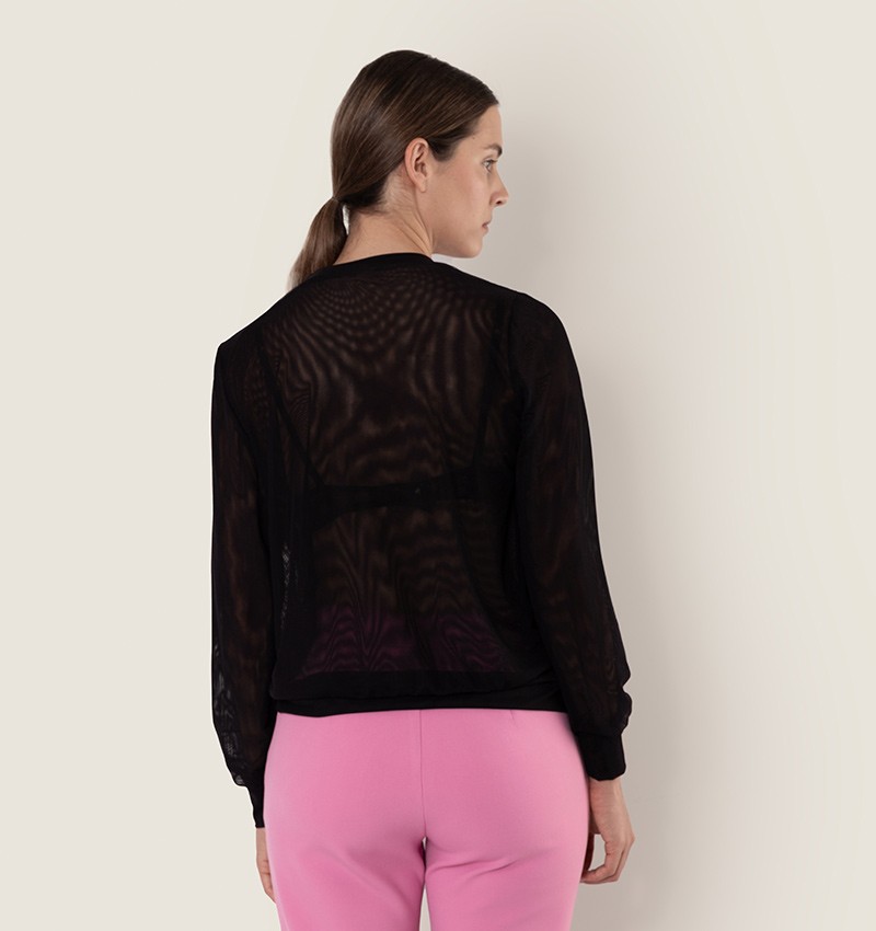 Chie mihara CARDIGAN CHILL NEGRO Liquidación
