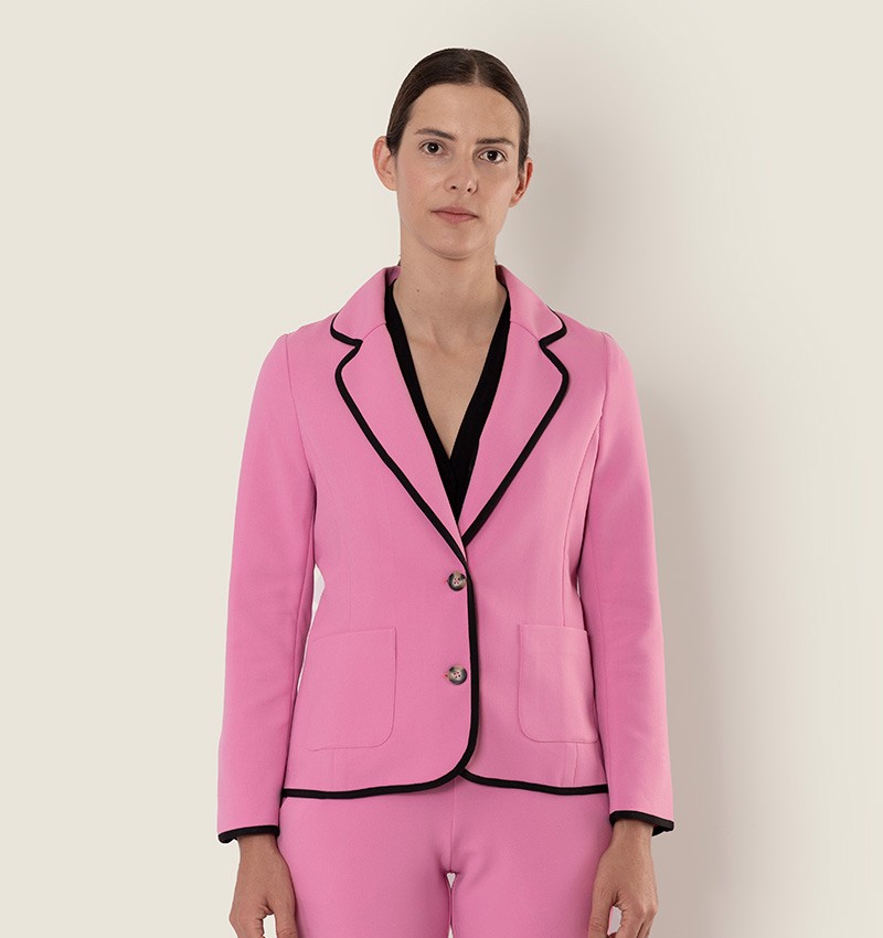 Chie mihara CHAQUETA CADEL ROSA Envío internacional gratuito