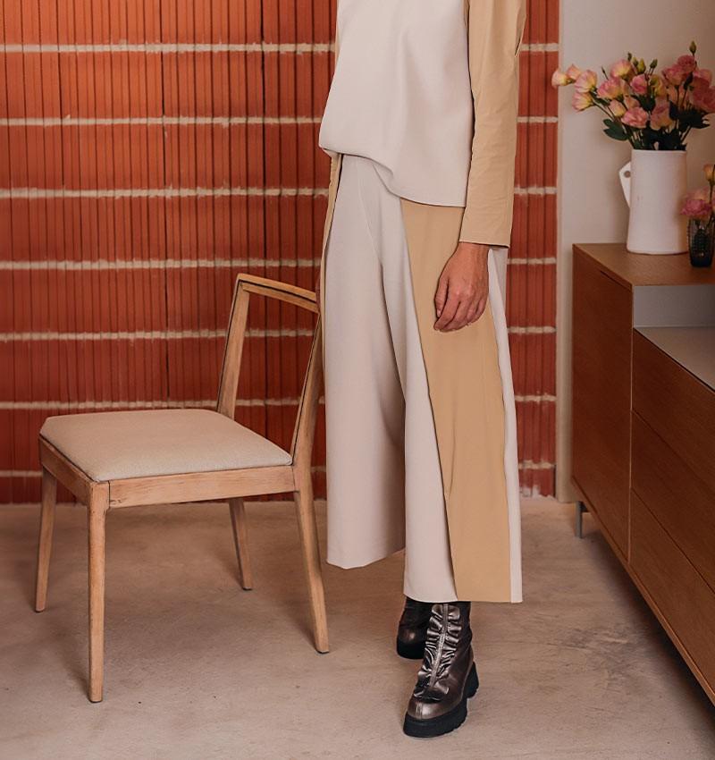 Chie mihara PANTALON PAGE MARRON CLARO Última moda