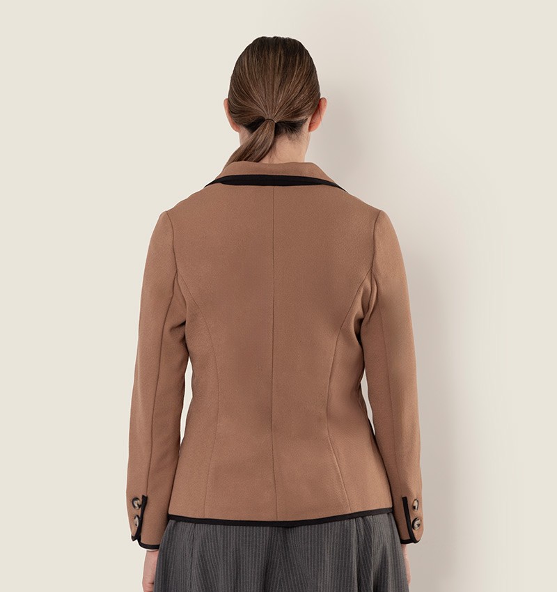 Chie mihara CHAQUETA CADEL MARRON Descuento por venta flash