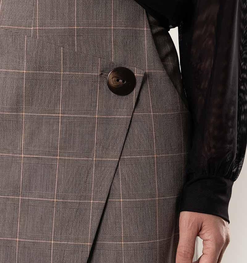 Chie mihara PANTALON PAMELA CUADROS Ofertas de temporada