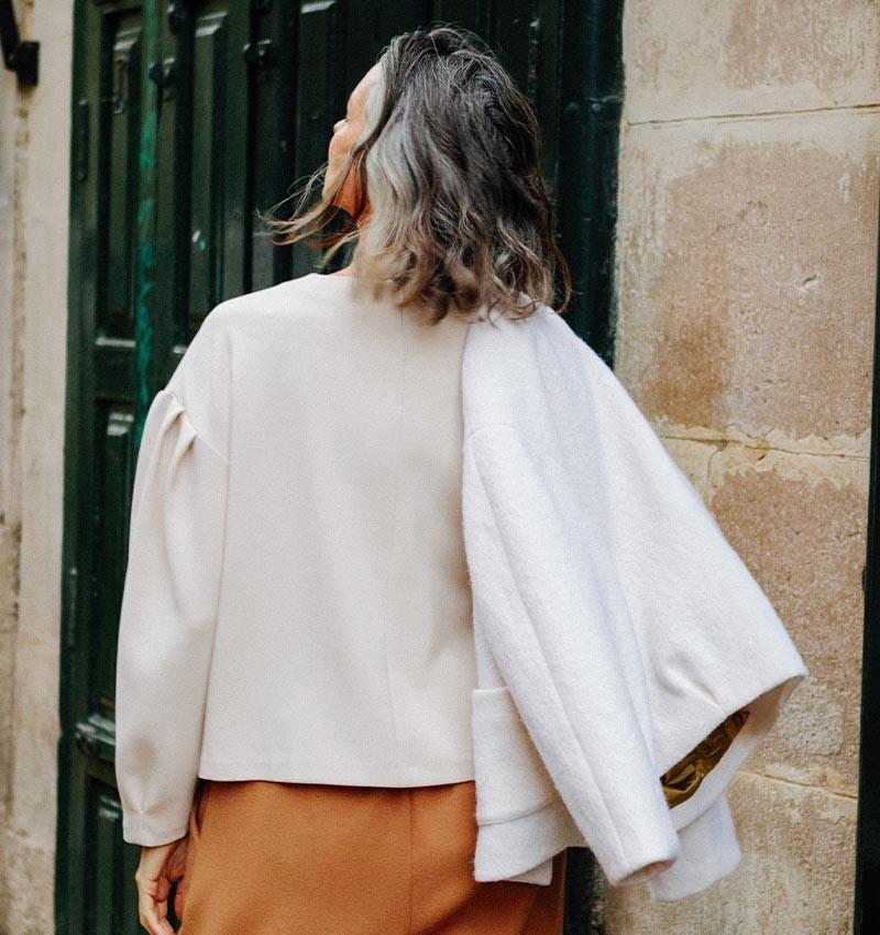Chie mihara TOP BELINDA BLANCO Grandes ahorros