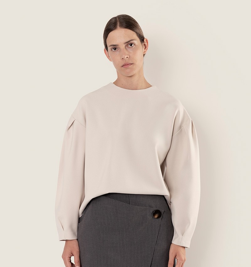 Chie mihara TOP BELINDA BLANCO Grandes ahorros