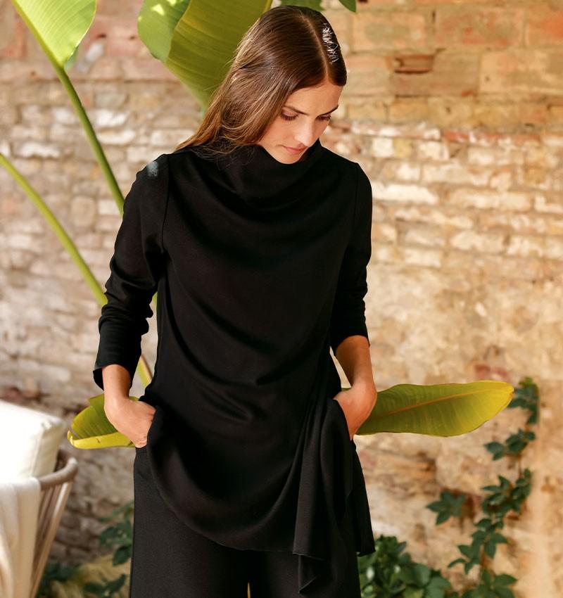 Chie mihara TOP BEST NEGRO Devoluciones gratuitas