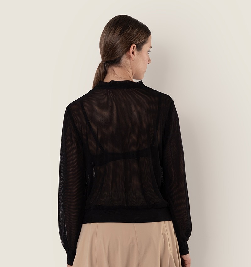 Chie mihara CARDIGAN CHEVI NEGRO En línea