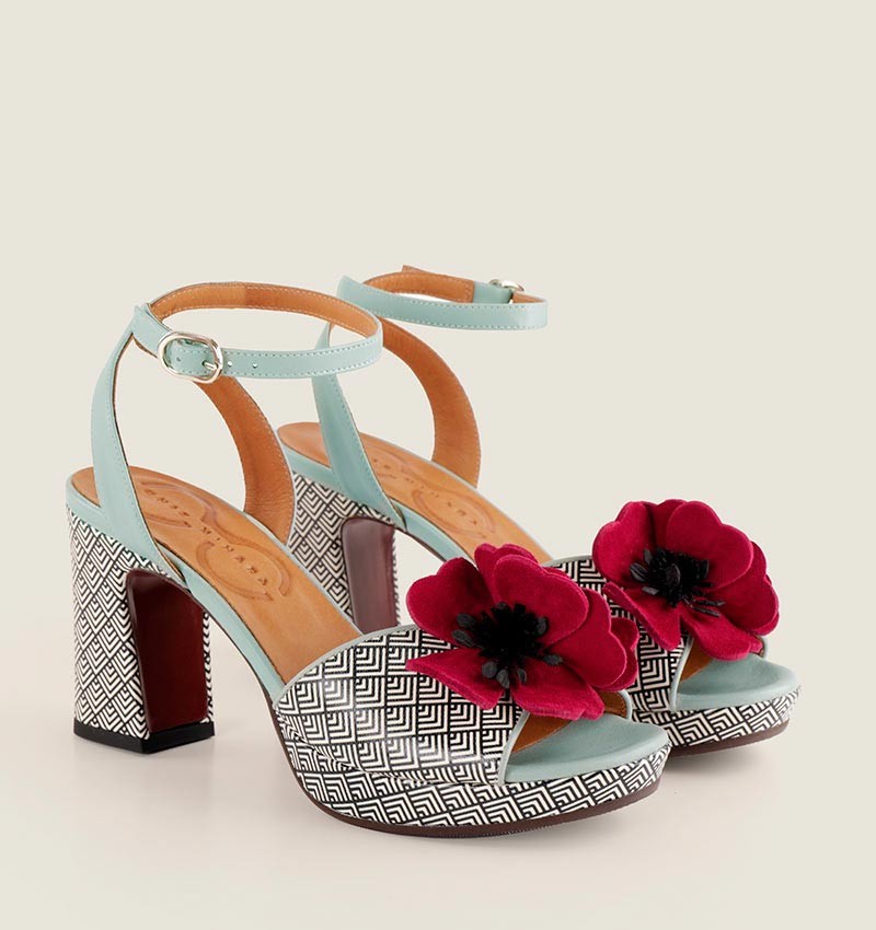 Chie mihara KASKI LIGHT BLUE Venta caliente