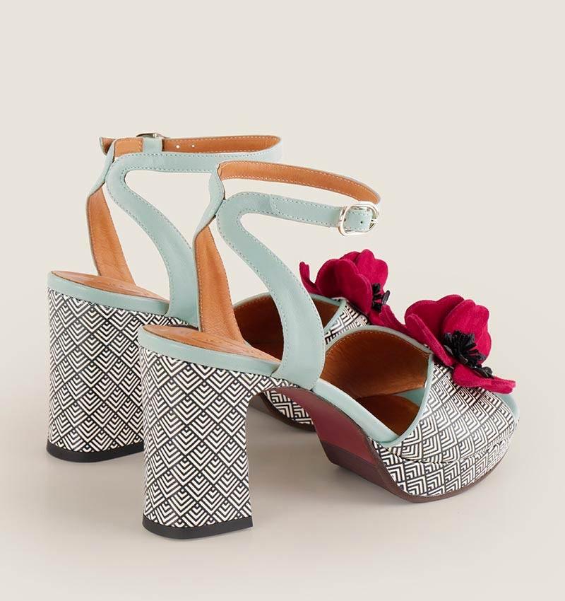 Chie mihara KASKI LIGHT BLUE Venta caliente