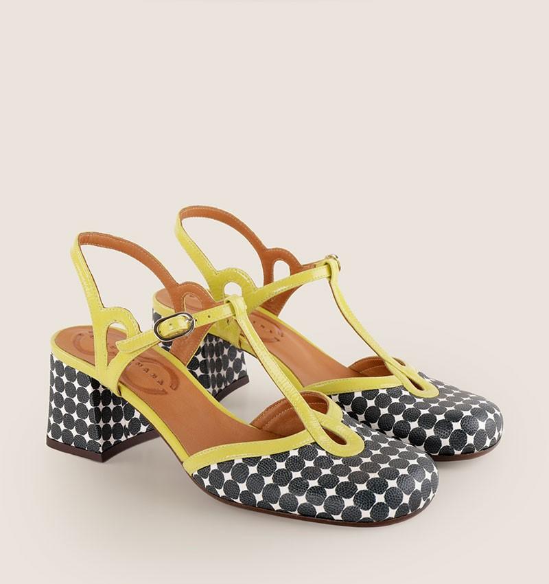Chie mihara MODAY BLACK & WHITE Ofertas especiales