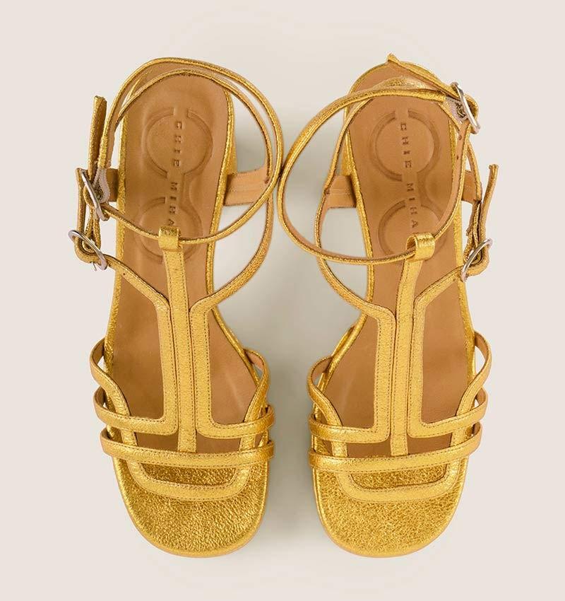 Chie mihara PALADIUM GOLD Venta caliente