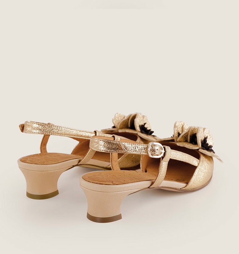 Chie mihara BRI-HAZEL GOLD Ventas relámpago