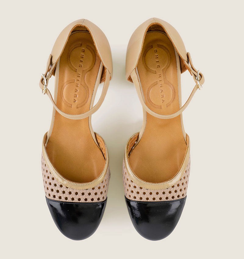 Chie mihara FIZA BLACK-NUDE Grandes descuentos