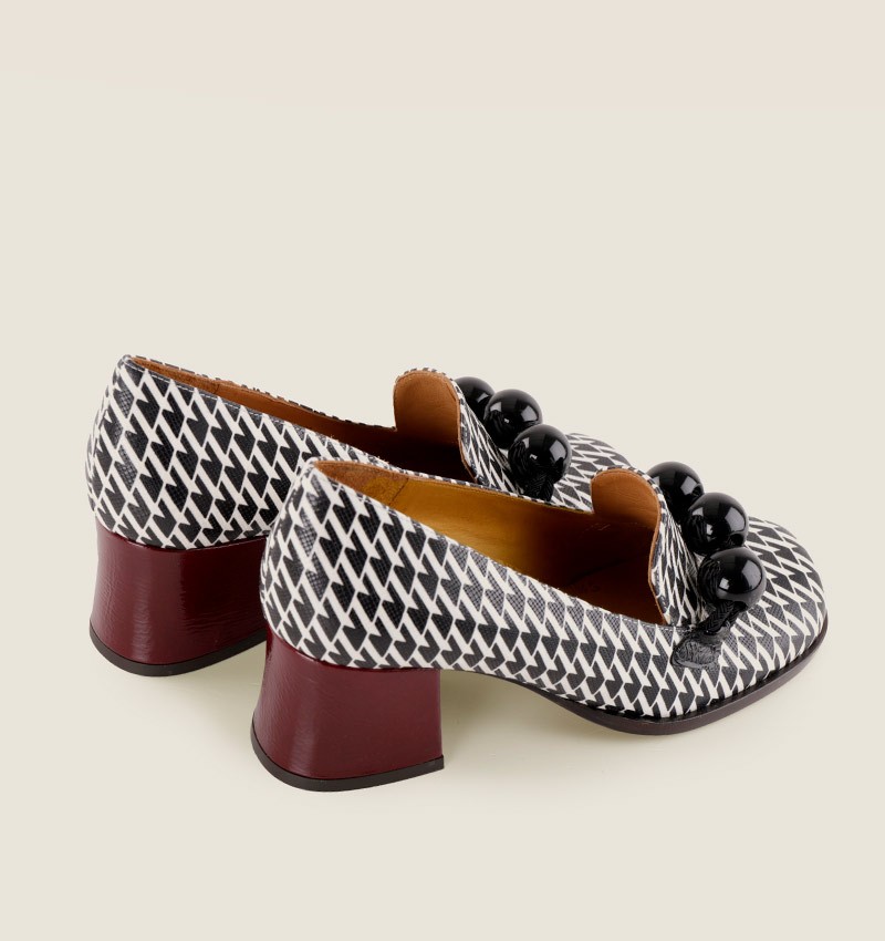 Chie mihara TAMARU BLACK & WHITE Ofertas