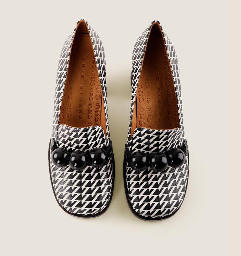 Chie mihara TAMARU BLACK & WHITE Ofertas