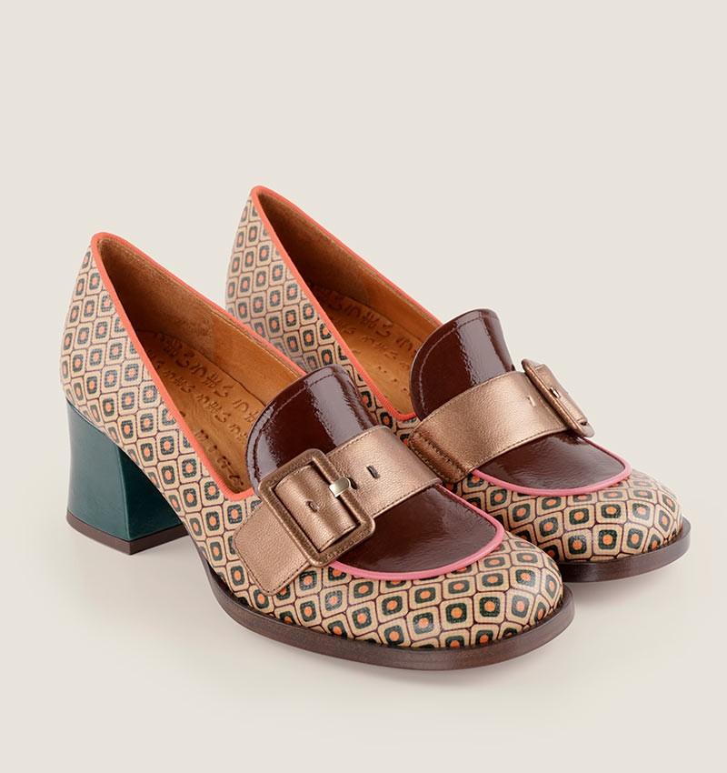Chie mihara TEISIN BROWN GREEN Ventas relámpago