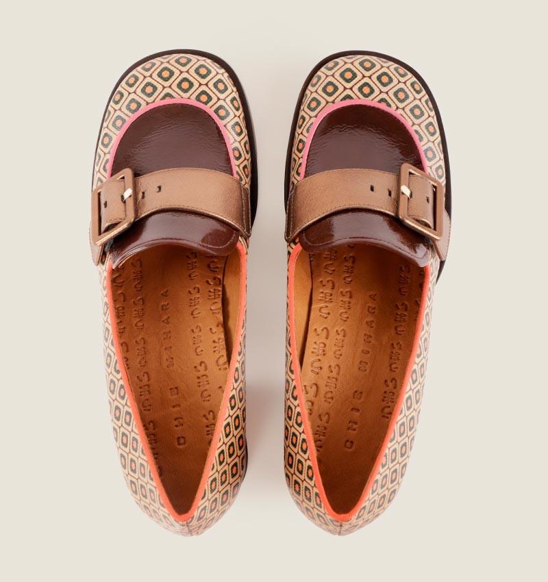 Chie mihara TEISIN BROWN GREEN Ventas relámpago